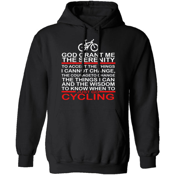 Just Go Cycling T-Shirt CustomCat