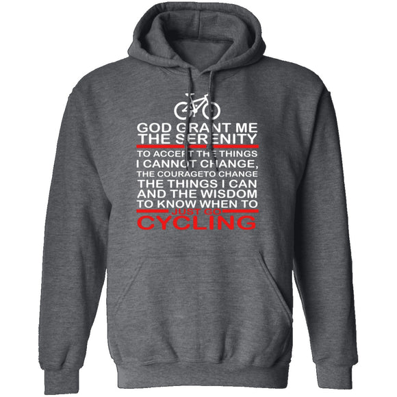 Just Go Cycling T-Shirt CustomCat