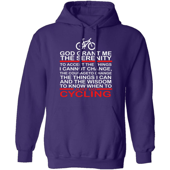 Just Go Cycling T-Shirt CustomCat