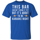 Karaoke Night T-Shirt CustomCat