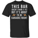 Karaoke Night T-Shirt CustomCat