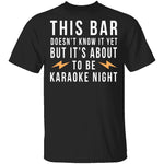 Karaoke Night T-Shirt CustomCat