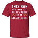 Karaoke Night T-Shirt CustomCat