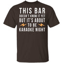 Karaoke Night T-Shirt CustomCat