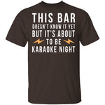 Karaoke Night T-Shirt CustomCat