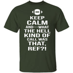Keep Calm Football T-Shirt CustomCat