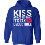 Kiss An Accountant T-Shirt CustomCat