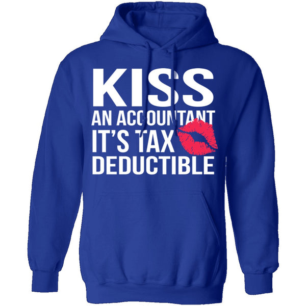 Kiss An Accountant T-Shirt CustomCat