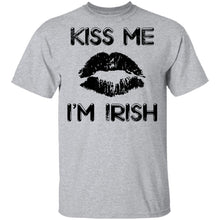 Kiss Me I'm Irish (lips) T-Shirt