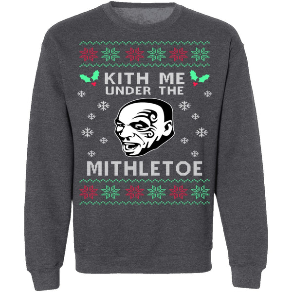 Kith Me Ugly Christmas Sweater CustomCat