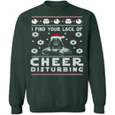 Lack Of Cheer Ugly Christmas Sweater CustomCat