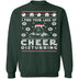 Lack Of Cheer Ugly Christmas Sweater CustomCat