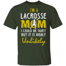 Lacrosse Mom T-Shirt CustomCat