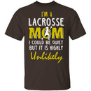 Lacrosse Mom T-Shirt CustomCat