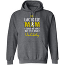 Lacrosse Mom T-Shirt CustomCat