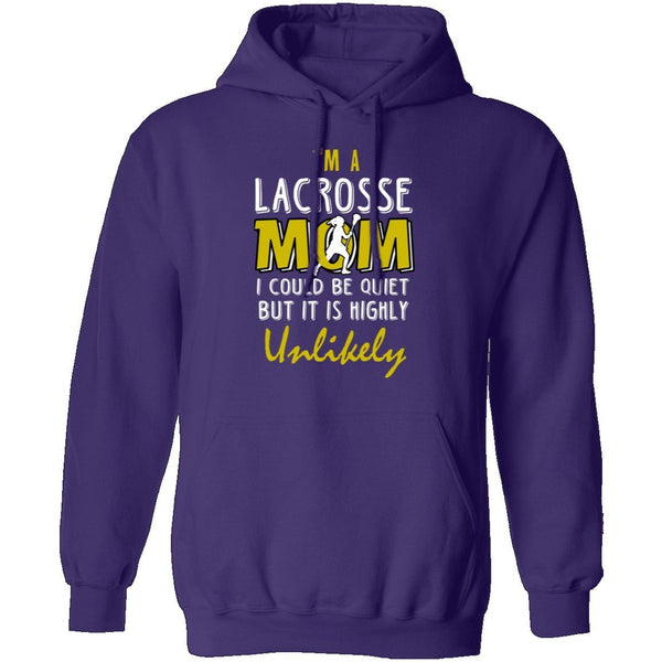 Lacrosse Mom T-Shirt CustomCat