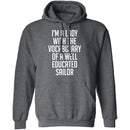 Lady With Vocabulary Of A Well Educated Sailor T-Shirt CustomCat