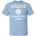 Lawful And Chaotic T-Shirt CustomCat