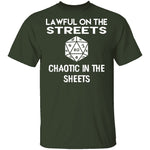 Lawful And Chaotic T-Shirt CustomCat