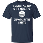 Lawful And Chaotic T-Shirt CustomCat