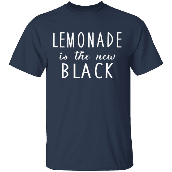 Lemonade Is The New Black T-Shirt CustomCat