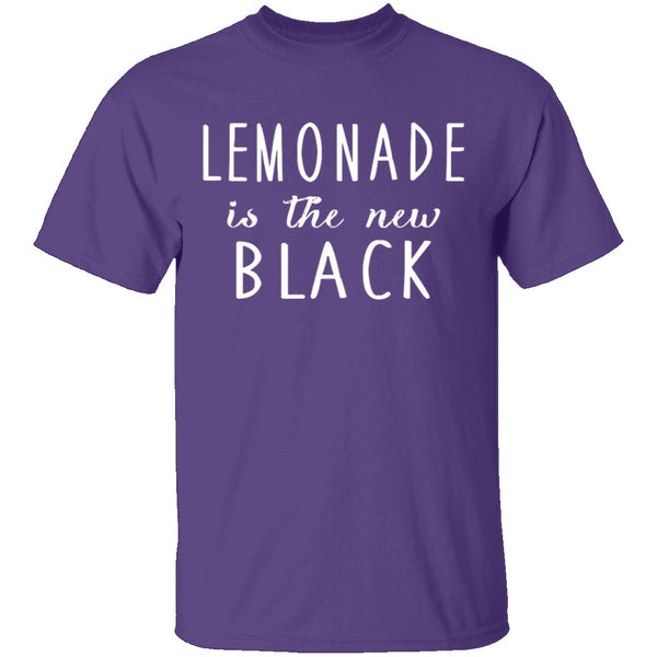 Lemonade Is The New Black T-Shirt CustomCat