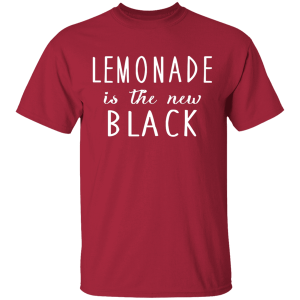 Lemonade Is The New Black T-Shirt CustomCat
