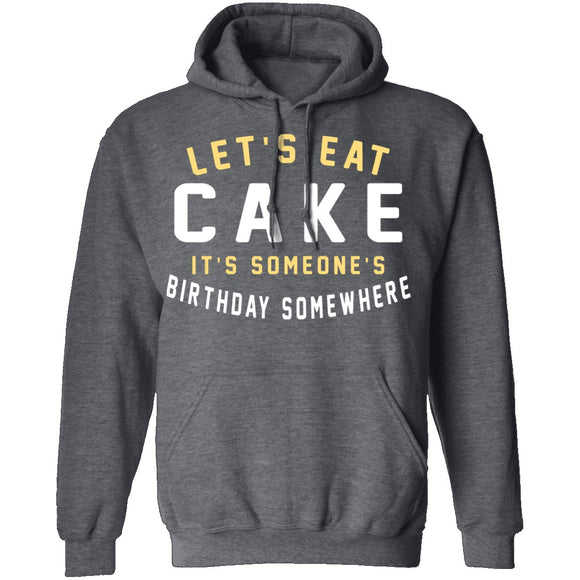 Let's Eat Cake T-Shirt CustomCat