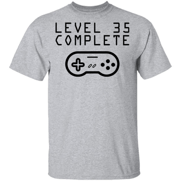 Level 35 Complete T-Shirt CustomCat