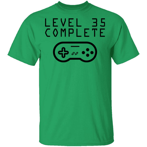 Level 35 Complete T-Shirt CustomCat