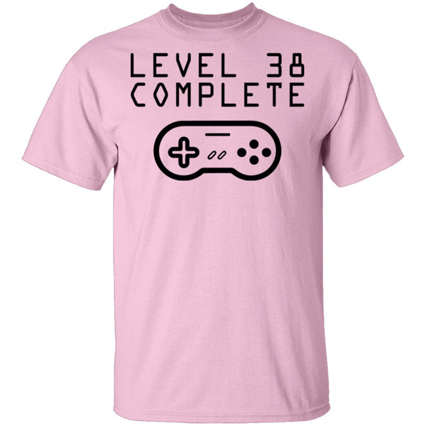 Level 38 Complete T-Shirt CustomCat