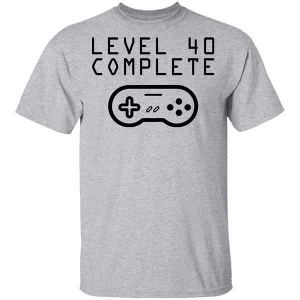 Level 40 Complete T-Shirt CustomCat