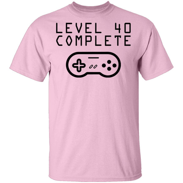 Level 40 Complete T-Shirt CustomCat