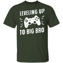 Leveling Up To Big Bro T-Shirt CustomCat