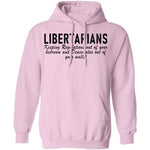 Libertarians Keeping Regulations Out Of Your Bedroom And Democrats Out Of Your Wallet T-Shirt CustomCat