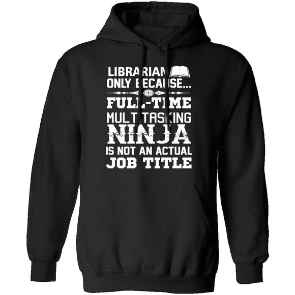 Librarian Ninja T-Shirt CustomCat