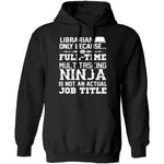 Librarian Ninja T-Shirt CustomCat