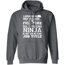 Librarian Ninja T-Shirt CustomCat