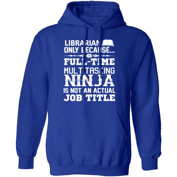 Librarian Ninja T-Shirt CustomCat