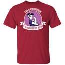 Librarian Not For The Weak T-Shirt CustomCat