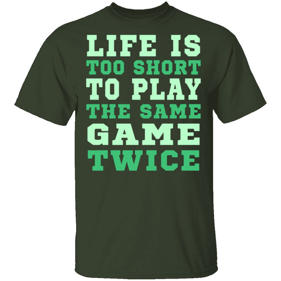 Life Is Short T-Shirt CustomCat