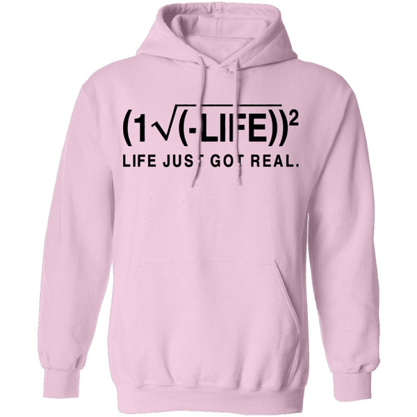 Life Just Got Real Formula T-Shirt CustomCat