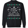 Lifeguard Ugly Christmas Sweater CustomCat