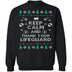 Lifeguard Ugly Christmas Sweater CustomCat