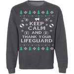 Lifeguard Ugly Christmas Sweater CustomCat
