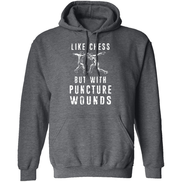 Like Chess But With Puncture Wounds T-Shirt CustomCat