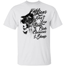 Lions Don't Lose Sleep Over Opinions Of Sheep T-Shirt