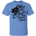 Lions Don't Lose Sleep Over Opinions Of Sheep T-Shirt CustomCat