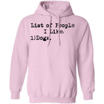 List Of People I Like T-Shirt CustomCat