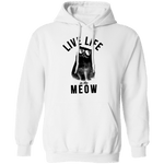 Live Life In The Meow T-Shirt CustomCat